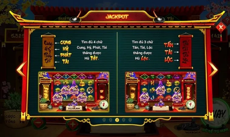 Cách tính Jackpot trong game Nổ Hũ Ông Đồ Tại YSB66